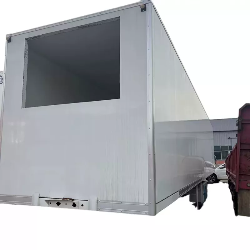 長距離冷蔵/断熱セミトレーラー