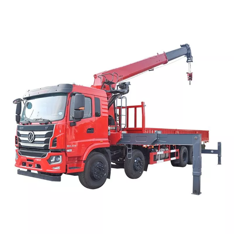 ストレートビームトラック搭載クレーンセミトレーラー